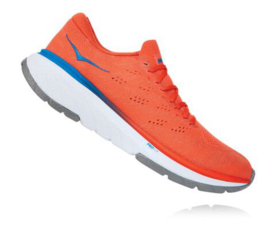 Zapatillas Running Hoka One One Hombre - Cavu 3 - Rojas - EBS278960